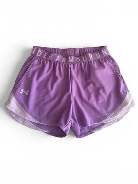 Under Armour Play Up Shorts Women's XS Purple Lavender Athletic Running Gym